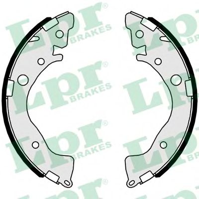 Комплект тормозных колодок LPR 01079