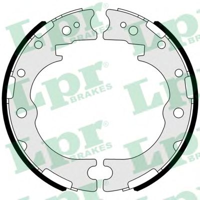 Комплект тормозных колодок, стояночная тормозная система LPR 01089