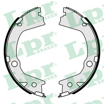 Комплект тормозных колодок, стояночная тормозная система LPR 01136