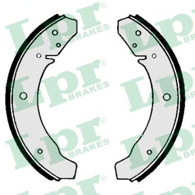 Комплект тормозных колодок LPR 03880