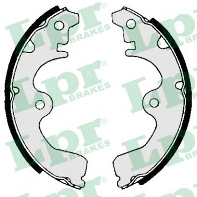 Комплект тормозных колодок LPR 04910