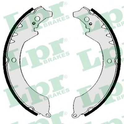 Комплект тормозных колодок LPR 05230