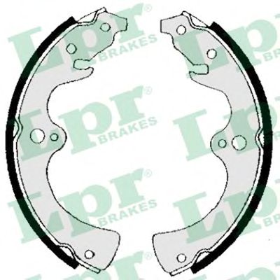 Комплект тормозных колодок LPR 05310