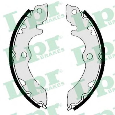 Комплект тормозных колодок LPR 05330