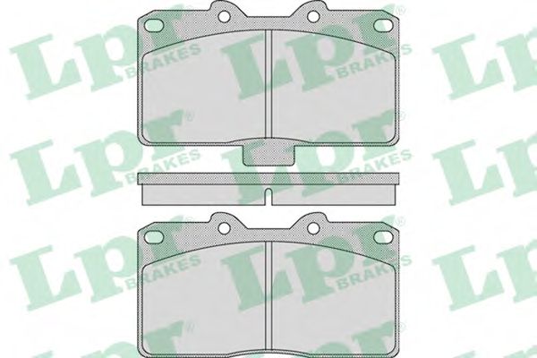 Комплект тормозных колодок, дисковый тормоз LPR 05P1026