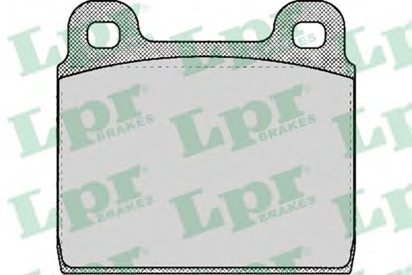 Комплект тормозных колодок, дисковый тормоз LPR 05P109