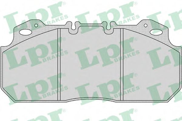 Комплект тормозных колодок, дисковый тормоз LPR 05P1161