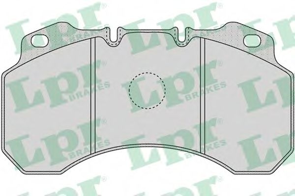Комплект тормозных колодок, дисковый тормоз LPR 05P1165