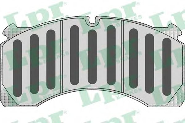 Комплект тормозных колодок, дисковый тормоз LPR 05P1175