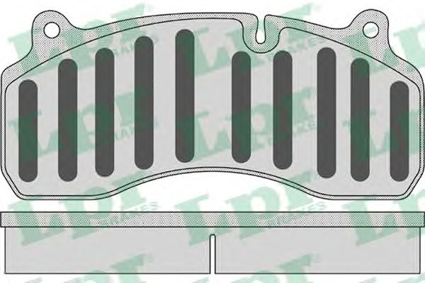 Комплект тормозных колодок, дисковый тормоз LPR 29147