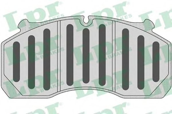 Комплект тормозных колодок, дисковый тормоз LPR 29150
