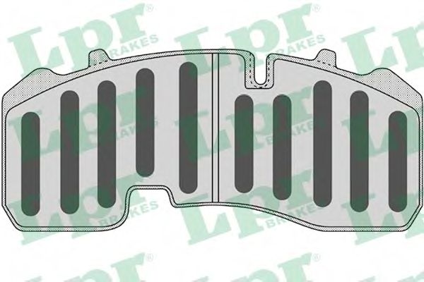 Комплект тормозных колодок, дисковый тормоз LPR 05P1185