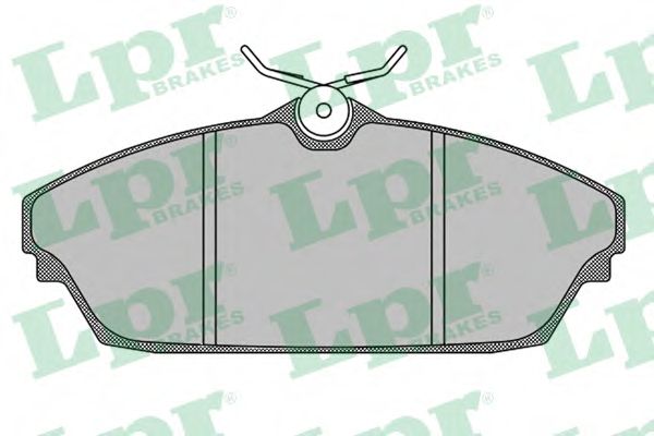 Комплект тормозных колодок, дисковый тормоз LPR 05P1502