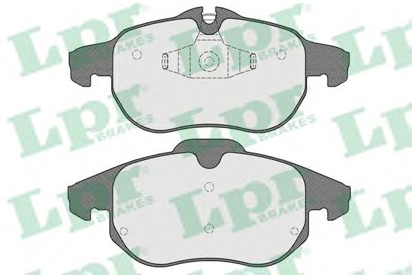 Комплект тормозных колодок, дисковый тормоз LPR 05P1524