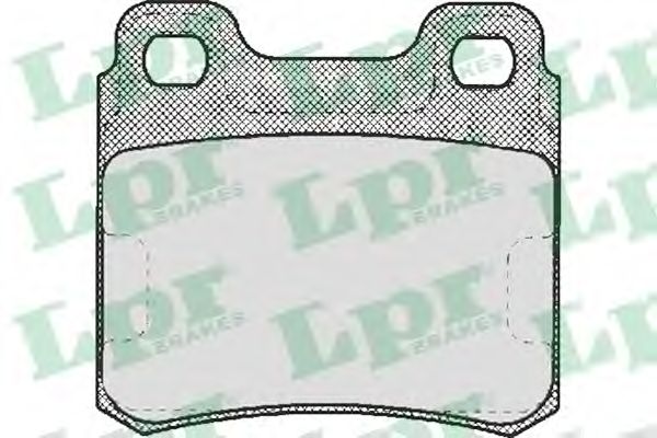 Комплект тормозных колодок, дисковый тормоз LPR 05P317