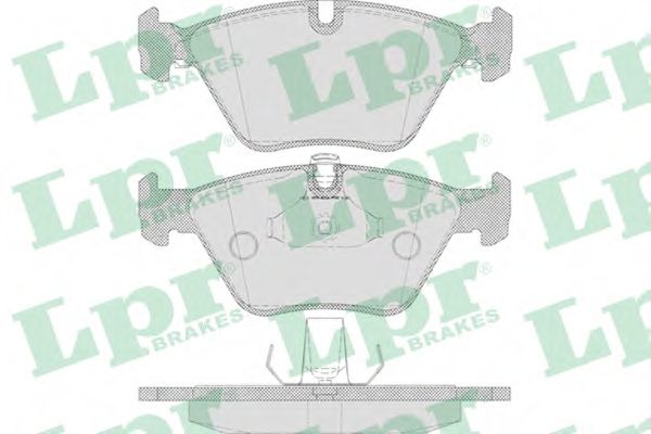 Комплект тормозных колодок, дисковый тормоз LPR 05P649
