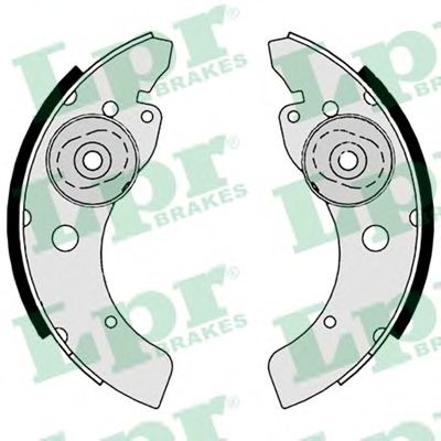 Комплект тормозных колодок LPR 89030