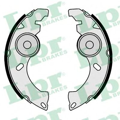 Комплект тормозных колодок LPR 09040