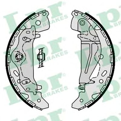 Комплект тормозных колодок LPR 09230