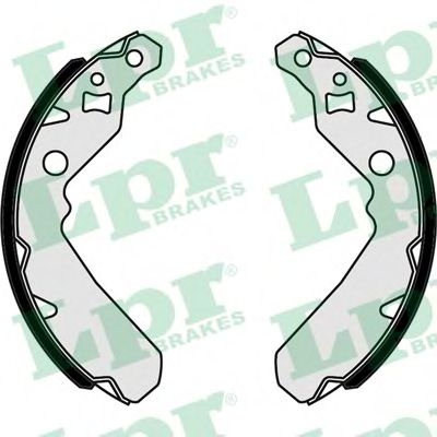 Комплект тормозных колодок LPR 09390