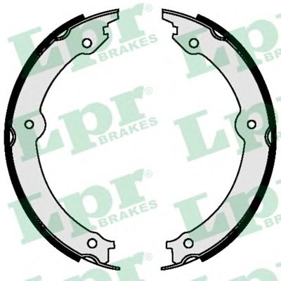 Комплект тормозных колодок, стояночная тормозная система LPR 09620