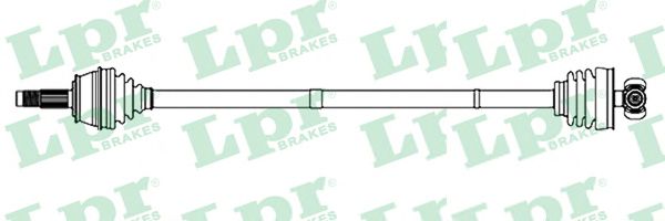Приводной вал LPR DS13045