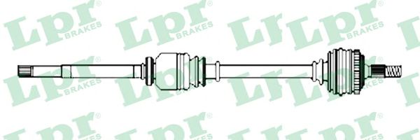 Приводной вал LPR DS16145