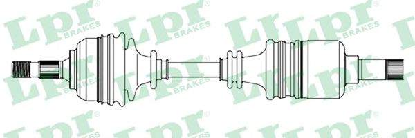 Приводной вал LPR DS16150