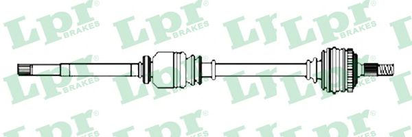 Приводной вал LPR DS16205