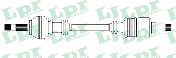 Приводной вал LPR DS20139