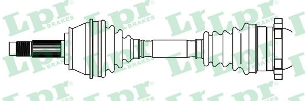Приводной вал LPR DS20262