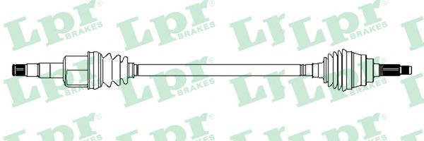 Приводной вал LPR DS37106