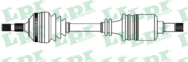 Приводной вал LPR DS38152