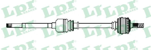 Приводной вал LPR DS52212