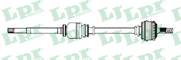 Приводной вал LPR DS52233