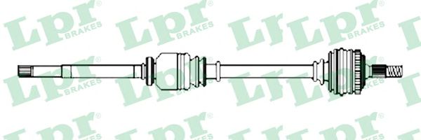 Приводной вал LPR DS52238