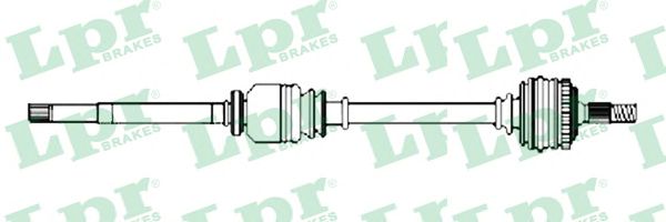 Приводной вал LPR DS52239