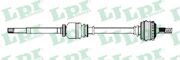 Приводной вал LPR DS52253