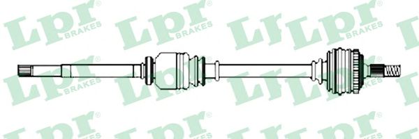 Приводной вал LPR DS52266