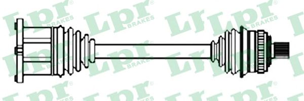 Приводной вал EKG 304844