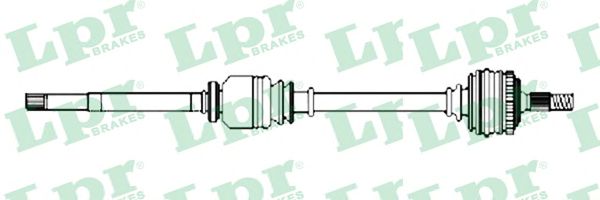 Приводной вал LPR DS52297