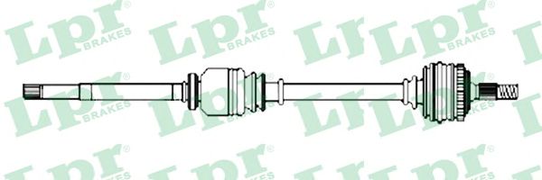 Приводной вал LPR DS52304