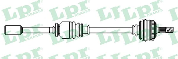 Приводной вал LPR DS52318