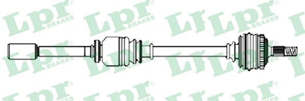 Приводной вал LPR DS52336