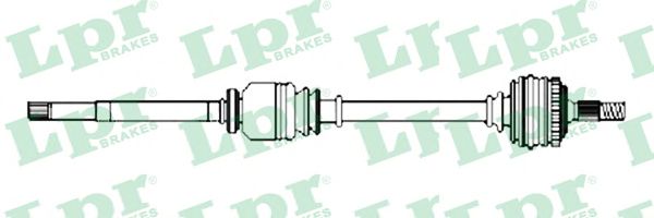 Приводной вал LPR DS52351