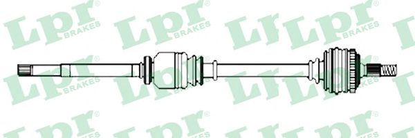 Приводной вал LPR DS52353