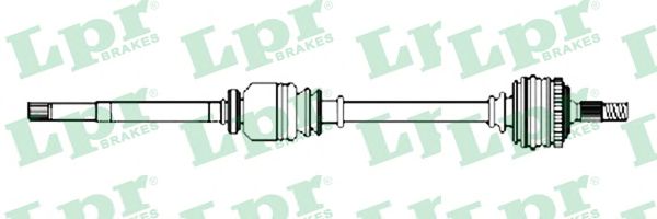 Приводной вал LPR DS52391