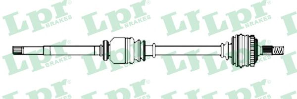 Приводной вал LPR DS52399