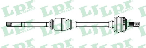 Приводной вал LPR DS52404