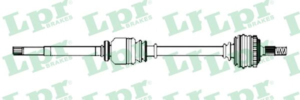 Приводной вал LPR DS52408